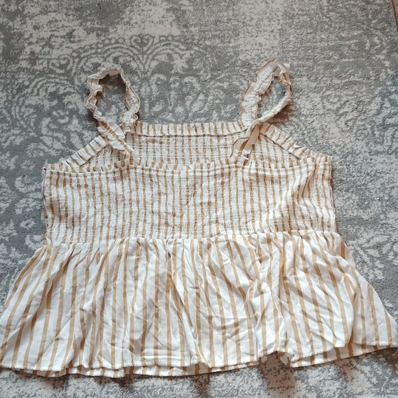 Women's Ava and Viv plus sized ruched peplum tank top size 4x NWOT - Picture 5 of 5